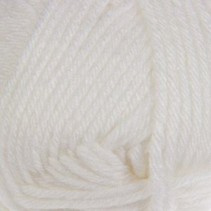 Пряжа "Sport wool" 25% шерсть, 75% акрил 120м/100г (208 белый)