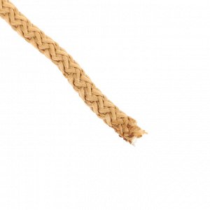 Шнур для вязания с сердечником 100% полиэфир, ширина 5 мм 100м/550гр (43 горчичный)