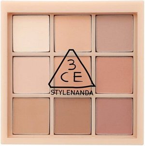 3CE Stylenanda Палетка теней для век телесных оттенков Stylenanda Multi Eye Color Palette Dear Nude, 8,5 гр