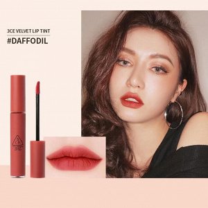 3CE Тинт для губ цвет бархатный нарцисс Tint Lip Velvet Daffodil, 4 гр