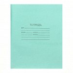 Тетрадь 24 листа клетка &quot;Зелёная обложка&quot;, блок №2 КПК, 58-63 г/м2, белизна 70-75%