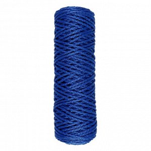 Шнур для вязания "Классик" без сердечника 100% полиэфир ширина 4мм 100м (св.серый)