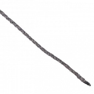 Шнур для вязания "Классик" без сердечника 100% полиэфир ширина 4мм 100м (серый)