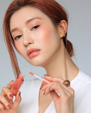 Румяна жидкие для лица 3,4 гр / 3CE Stylenanda Sheer Liquid Blusher Cozy Peach,
