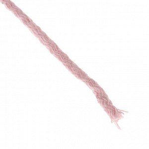 Шнур для вязания 100% хлопок, ширина 5 мм 100м/450гр (пудровый)