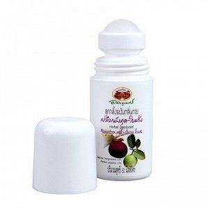 Тайский дезодорант с мангостином и гуавой ABHAIHERB Mangostin Peel & Guava Leave Herbal Deodorant 50ml
