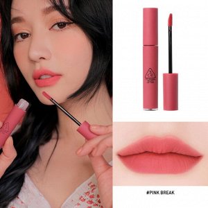3CE Stylenanda Тинт для губ бархатный Lip Tint Velvet Pink Break, 4 гр