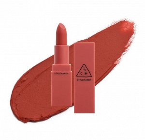 3CE Stylenanda Помада для губ матовая Lip Matte Color Mood Recipe Step And Go 222, 3,5 гр