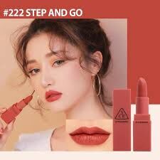 Помада для губ матовая, 3.5 гр / 3CE Stylenanda Lip Matte Color Mood Recipe Step And Go 222