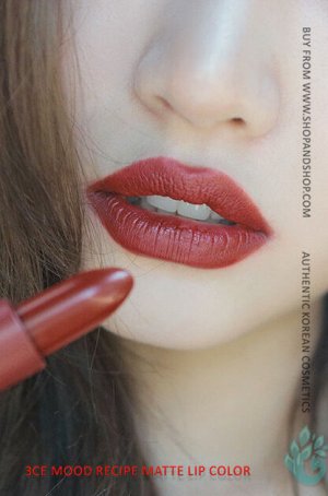 3CE Stylenanda Помада для губ матовая Lip Matte Color Mood Recipe Smoked Rose 909, 3,5 гр