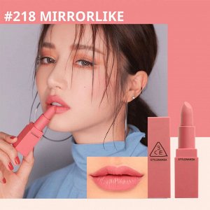 Помада для губ матовая, 3.5 гр / 3CE Stylenanda Lip Matte Color Mood Recipe Mirrorlike 218