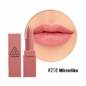 Помада для губ матовая, 3.5 гр / 3CE Stylenanda Lip Matte Color Mood Recipe Mirrorlike 218