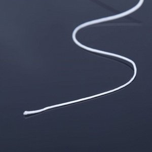 Шнур на бобине "ШАМБАЛА" длина 100м, толщина 0,8мм, цвет белый