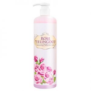 Rose Peelingood 500ml/ Пилинг-гель с 5 видами ингредиентов роз, аргановым маслом, плацентой, коллагеном, гиалуроновой кислотой, 500 мл