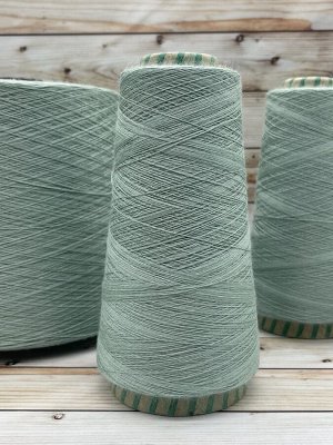 Пряжа для вязания 100 гр, Lidiya silver 50% шерсть австралийского мериноса 50% акрил 1600м/100гр Базилик