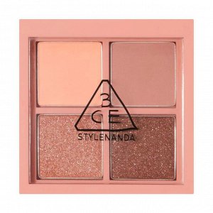 3CE Stylenanda Палетка теней для век 4 цвета Eye Color Palette Mini Multi Side By Side, 3,5 гр