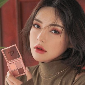 3CE Stylenanda Палетка теней для век 4 цвета Eye Color Palette Mini Multi Side By Side, 3,5 гр