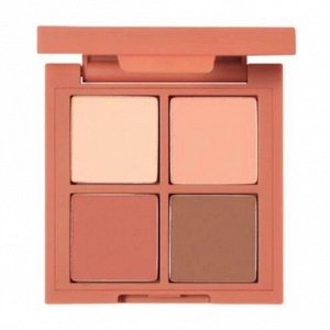 3CE Stylenanda Палетка теней для век 4 цвета Eye Color Palette Mini Multi Rose Latte, 3,5 гр