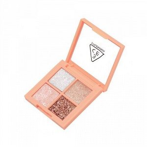 3CE Stylenanda Палетка теней для век 4 цвета Eye Color Palette Mini Multi Diamond Glint, 3,5 гр