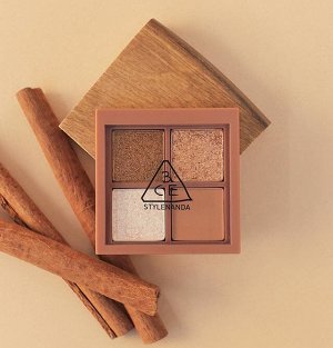 3CE Stylenanda Палетка теней для век розово-коричневого цвета Mini Multi Eye Color Palette #Casual Talk, 3,5 гр
