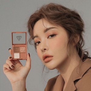 3CE Stylenanda Палетка теней для век розово-коричневого цвета Mini Multi Eye Color Palette #Casual Talk, 3,5 гр