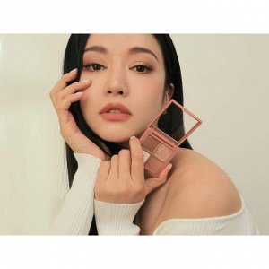 3CE Stylenanda Палетка теней для век розово-коричневого цвета Mini Multi Eye Color Palette #Casual Talk, 3,5 гр