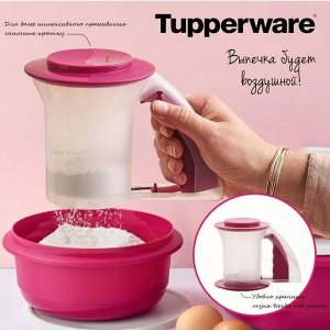 Сито для муки 1шт, фуксия - Tupperware®.