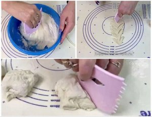 Скребок-шпатель розовый кв 1шт. - Tupperware®.
