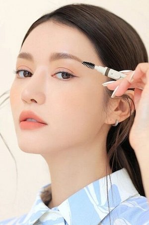 3CE Stylenanda Легкий карандаш для оформления бровей (№Soft Ash Brown, Мягкий пепельно-коричневый) Easy Brow Designing Pencil, 13 гр