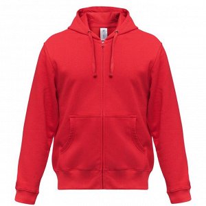 Толстовка мужская Hooded Full Zip красная