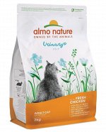 Сухой корм Almo Nature для кошек: Профилактика мочекаменной болезни (МКБ) Курица и картофель. 2 кг. Холистик. Италия-Россия