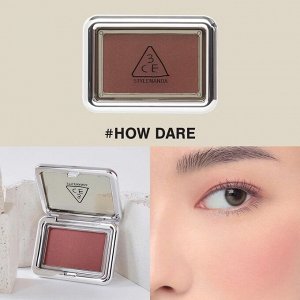 3CE Stylenanda Румяна для лица (№How Dare, Кирпично-лиловый) Blusher Face New Take, 4,5 гр