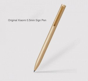 Шариковая ручка металлическая Xiaomi Mi Pen Золото