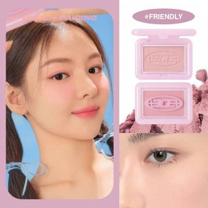 3CE Stylenanda Румяна для лица (№Friendly, Мягкая лаванда) Blusher Face New Take, 4,5 гр