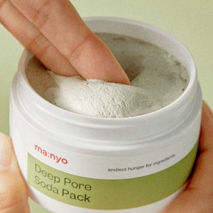 MANYO Глиняная маска с содой для глубокого очищения пор DEEP PORE SODA PACK, 100 мл