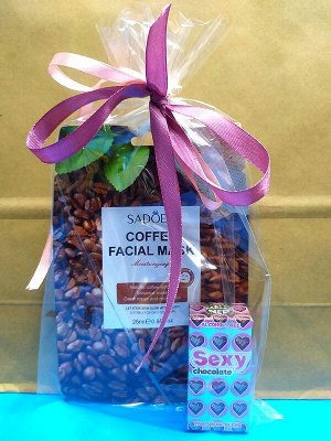 Подарочный набор косметики для лица и тела Кофе и Шоколад SADOER+ООО Аскания №61