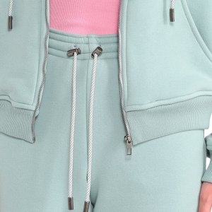 Женский костюм из утепленного футера (толстовка и брюки) ANAIS
