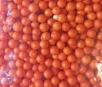 Пенопластовые шарики для слайм Оранжевые
