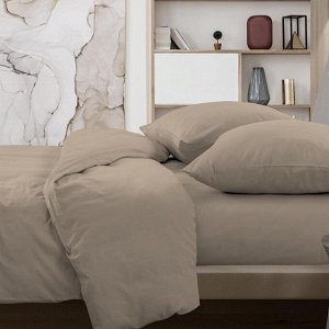КПБ евро перкаль Актив "Wenge" (70х70) рис. 86054-11 Chateau Gray