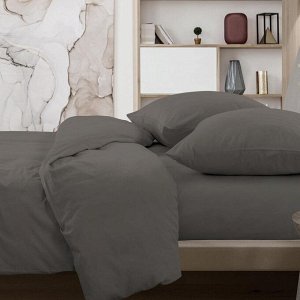 КПБ евро перкаль Актив "Wenge" (70х70) рис. 86090-13 Frost Gray