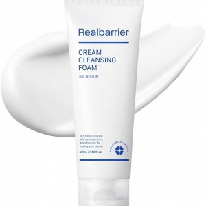 Кремовая пенка с нейтральным pH Real Barrier Cream Cleansing Foam