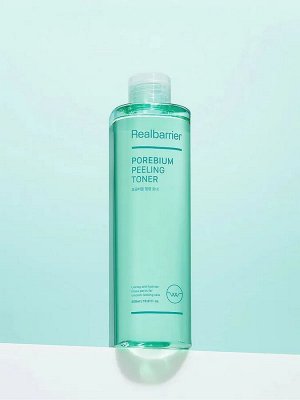 Энзимный пилинг-тоник для борьбы с чёрными точками Real Barrier Porebium Peeling Toner