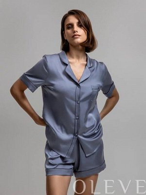 Пижамный комплект с короткими рукавами и шортами