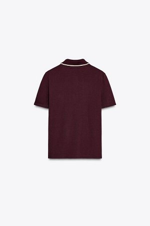 топ ЦВЕТ как на первом фото РУБАШКА ПОЛО С КОНТРАСТНОЙ ВЫШИВКОЙ (POLOSHIRT MIT FARBLICH ABGESETZTER STICKEREI) Рубашка поло из хлопчатобумажной пряжи. Воротник-поло и короткие рукава. Контрастная выши