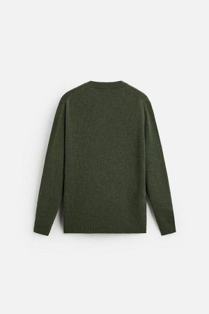 Трикотаж ЦВЕТ как на первом фото СВИТЕР ИЗ ШЕРСТИ (PULLOVER AUS WOLLMISCHGEWEBE) Свитер прямого кроя из смесовой шерсти. Круглый вырез и длинные рукава. Ребристые манжеты. СОСТАВ МАТЕРИАЛА, ИНСТРУКЦИИ