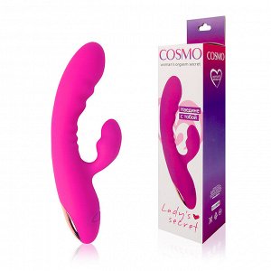 Вибратор кролик Cosmo розовый