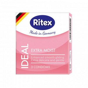 ПРЕЗЕРВАТИВЫ "RITEX IDEAL № 3" (ЭКСТРА МЯГКИЕ С ДОПОЛНИТЕЛЬНОЙ СМАЗКОЙ), 3 штуки