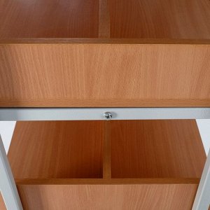 Стеллаж библиотечный двухсторонний, 900х520х1900