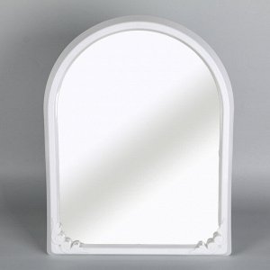 Зеркало в рамке, 49,5x39 см, цвет белый