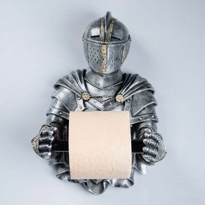 Держатель для туалетной бумаги "Рыцарь" 18х22х32см